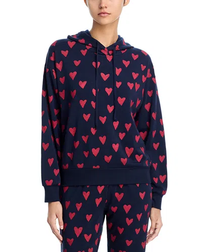 Aqua Fleece Lounge Hoodie - Exclusive In Blue