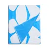 Aqua Floral Print Beach Towel - Exclusive In Blue