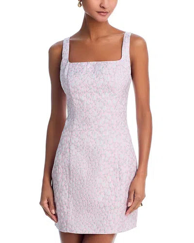 Aqua Floral Shift Dress - Exclusive In Pink