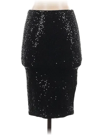 Pre-owned Aqua Formal Skirt In Black