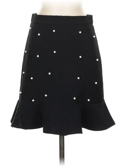 Pre-owned Aqua Formal Skirt In Black