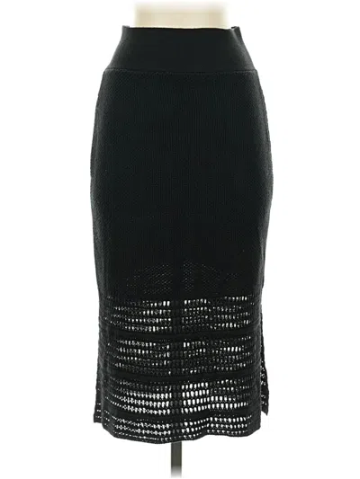 Pre-owned Aqua Formal Skirt In Black