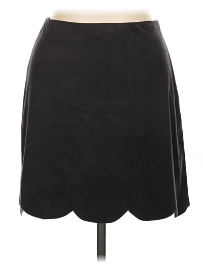 Pre-owned Aqua Formal Skirt In Black
