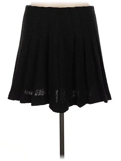 Pre-owned Aqua Formal Skirt In Black