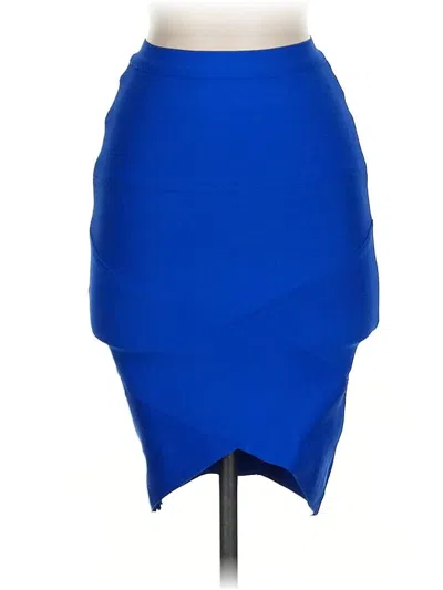 Pre-owned Aqua Formal Skirt In Blue