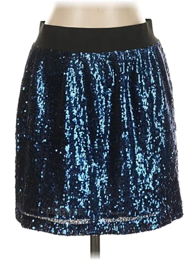 Pre-owned Aqua Formal Skirt In Blue