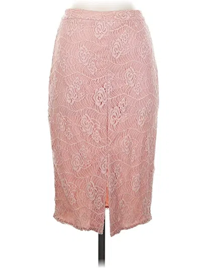 Pre-owned Aqua Formal Skirt In Pink
