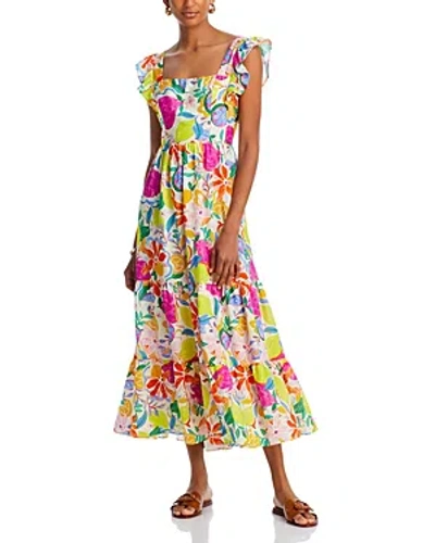 Aqua Fruit Floral Maxi Dress - 100% Exclusive In Multi