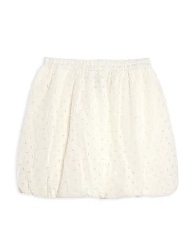 Aqua Girls' Eyelet Bubble Skirt - Little Kid, Big Kid - Exclusive In White