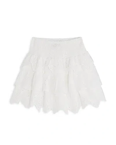 Aqua Girls' Eyelet Skirt, Little Kid, Big Kid - 100% Exclusive In White