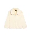 Aqua Girls' Faux Fur Jacket, Big Kid - Exclusive In Neutral