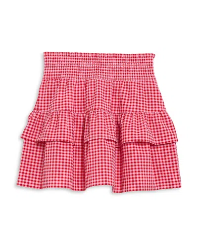 Aqua Girls' Gingham Skirt, Big Kid - Exclusive In Pink