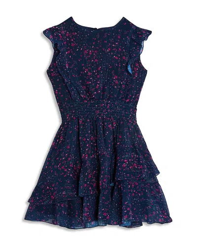Aqua Girls' Sleeveless Best Seller Dress, Big Kid - Exclusive In Blue