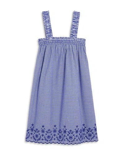 Aqua Girls' Wide Strap Woven Tank Dress, Big Kid - Exclusive In Blue
