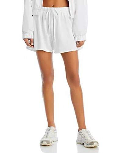 Aqua Gonzales Sweatshorts - 100% Exclusive In White