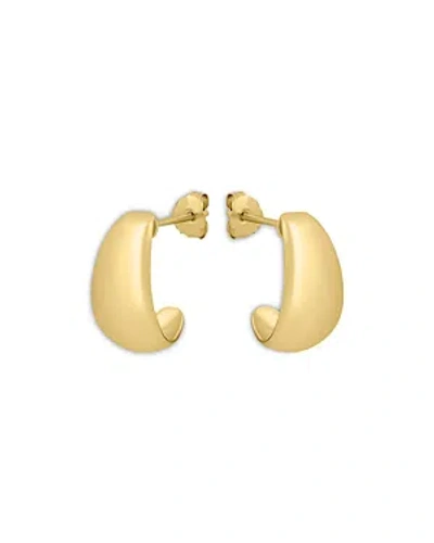 Aqua Graduated C Hoop Earrings In 18k Gold Plated Sterling Silver - 100% Exclusive
