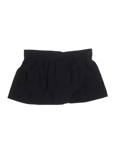 Pre-owned Aqua Green Casual Skirt In Black