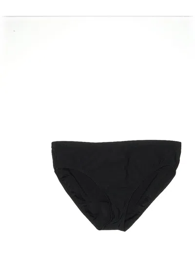 Pre-owned Aqua Green Swimsuit Bottoms In Black