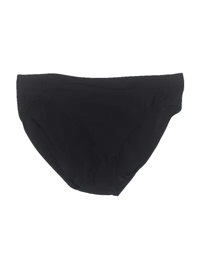 Pre-owned Aqua Green Swimsuit Bottoms In Black