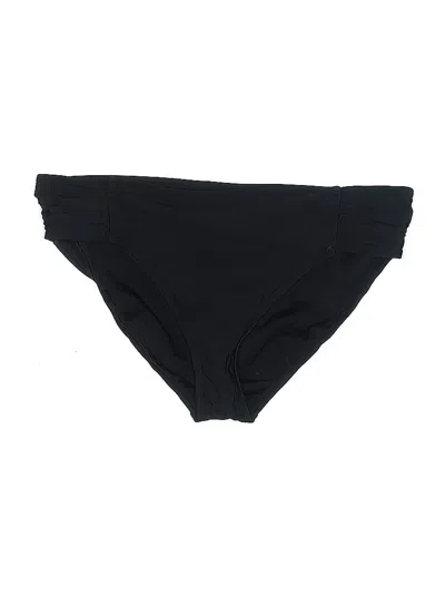 Pre-owned Aqua Green Swimsuit Bottoms In Black