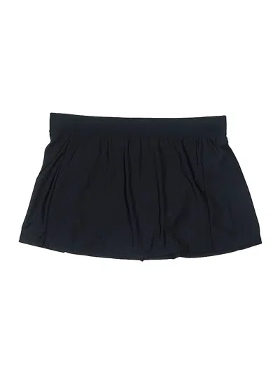 Pre-owned Aqua Green Swimsuit Bottoms In Black