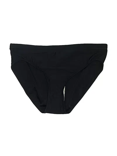 Aqua Green Swimsuit Bottoms In Black