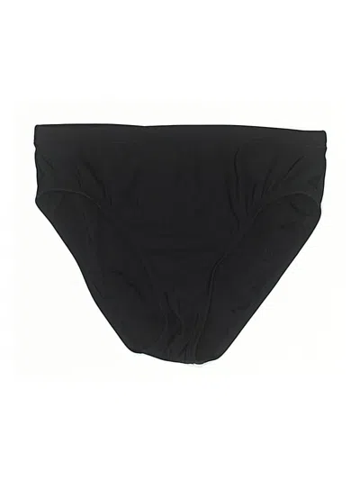 Pre-owned Aqua Green Swimsuit Bottoms In Black