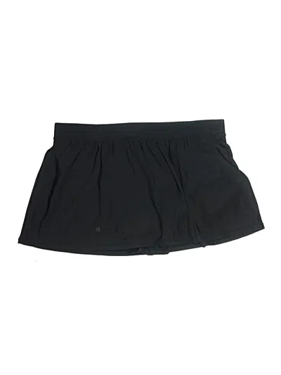 Pre-owned Aqua Green Swimsuit Bottoms In Black