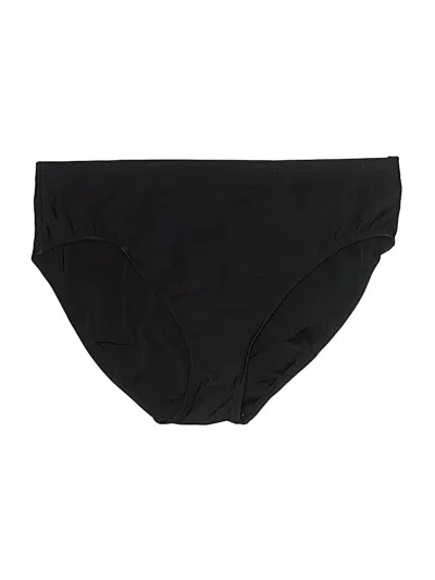 Pre-owned Aqua Green Swimsuit Bottoms In Black