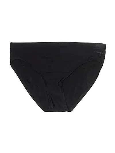 Pre-owned Aqua Green Swimsuit Bottoms In Black