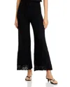 Aqua Harley Crochet Pants - Exclusive