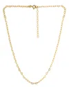Aqua Cuban And Curb Link Chain Necklace, 16 - 100% Exclusive In Gold