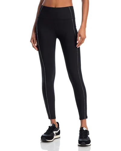 Aqua High Rise 7/8 Leggings - Exclusive In Black