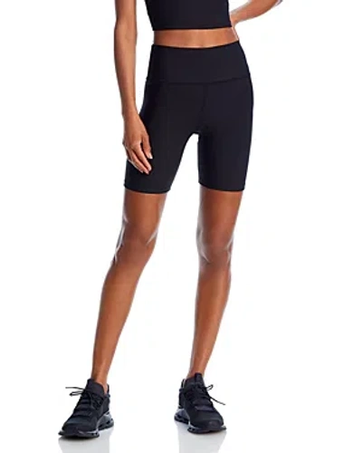 Aqua High Rise Bicycle Shorts - 100% Exclusive In Black