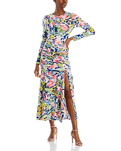 Aqua High Slit Maxi Dress - 100% Exclusive In Pink Multi