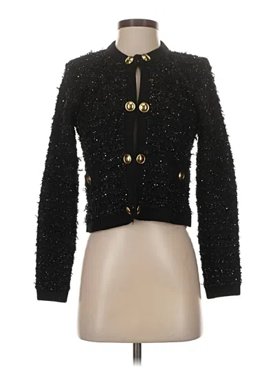 Pre-owned Aqua Jacket In Black