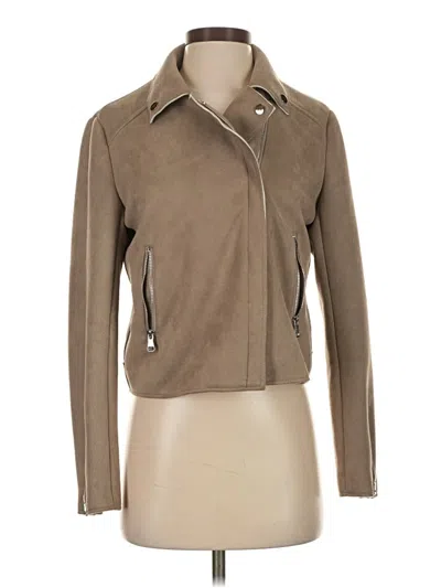 Pre-owned Aqua Jacket In Brown