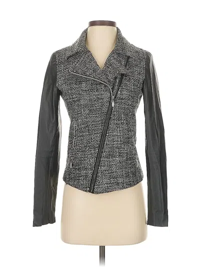 Pre-owned Aqua Jacket In Gray