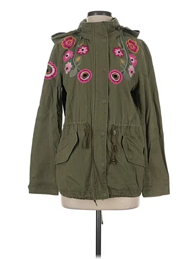 Pre-owned Aqua Jacket In Green