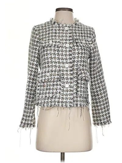 Pre-owned Aqua Jacket In Silver