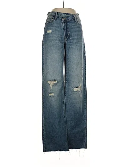 Pre-owned Aqua Jeans In Blue