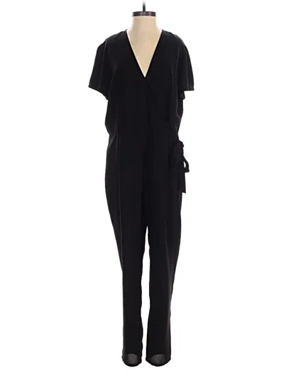 Pre-owned Aqua Jumpsuit In Black