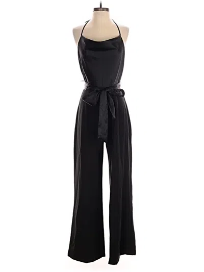 Pre-owned Aqua Jumpsuit In Black