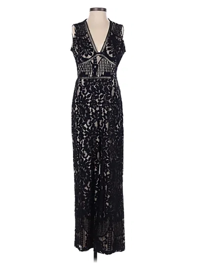 Pre-owned Aqua Jumpsuit In Black