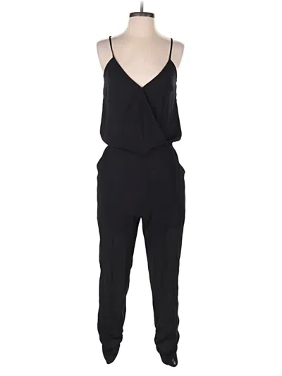 Pre-owned Aqua Jumpsuit In Black