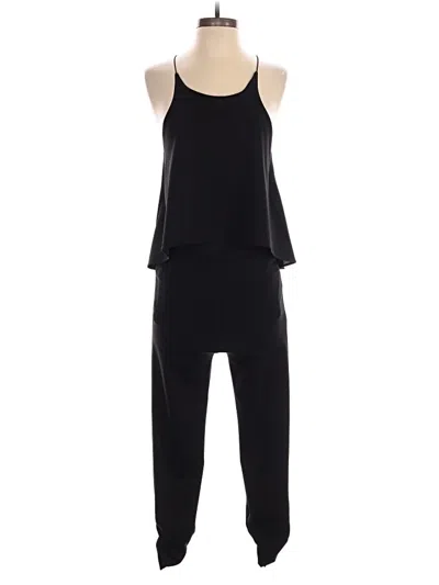 Pre-owned Aqua Jumpsuit In Black