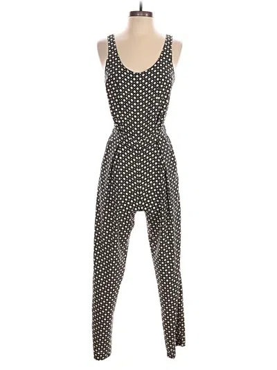 Pre-owned Aqua Jumpsuit In Black