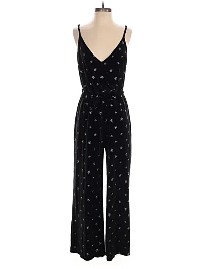 Pre-owned Aqua Jumpsuit In Black