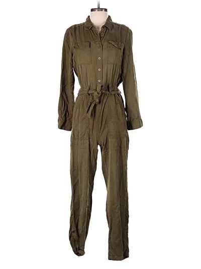 Pre-owned Aqua Jumpsuit In Green