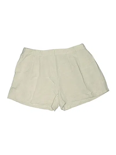 Pre-owned Aqua Khaki Shorts In Green